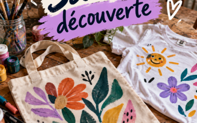 Sam’découverte : Peinture sur tote bag ou t-shirt