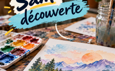 🎨 Sam’découverte : Initiation à l’aquarelle