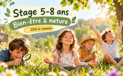 Stage enfants : Bien-être et nature 🌿🌞